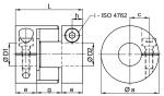 Minicuplajul MJT-C - desen